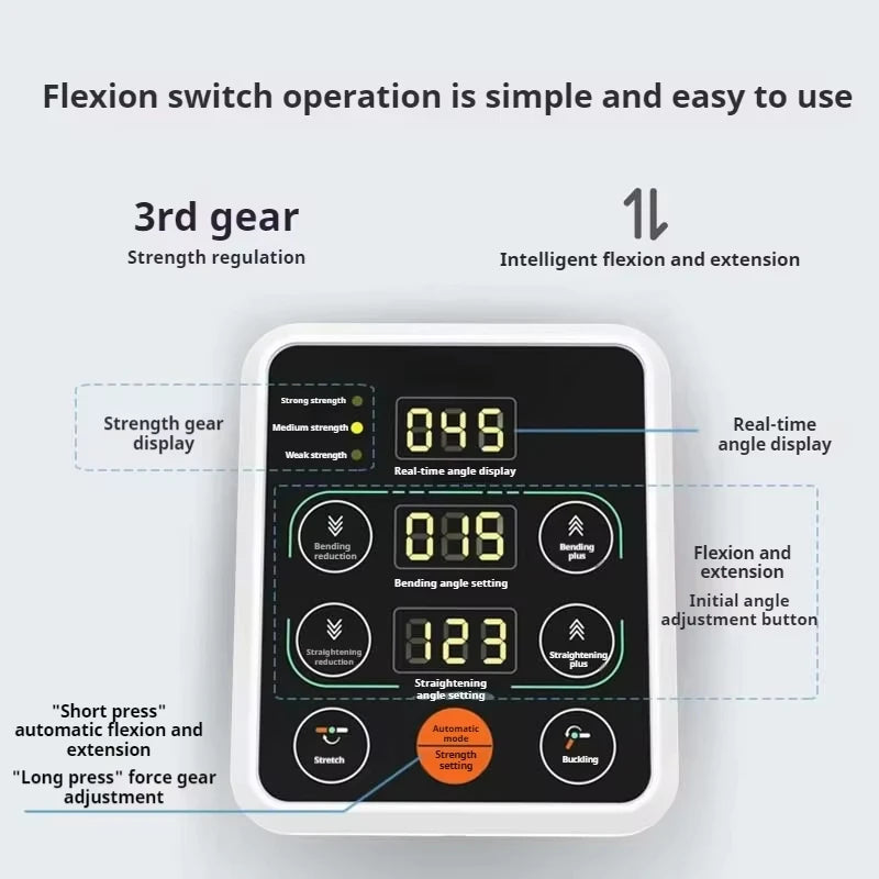 Electric Knee Rehabilitation Machine For Home Use And Leg Recovery