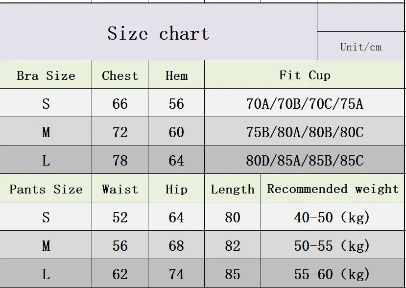 Women Yoga Set 2 Piece High Waist Leggings Sports Bra Gym Outfit