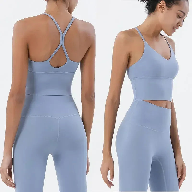 Amego Choice Naked Feeling Sports Bra and Leggings Set