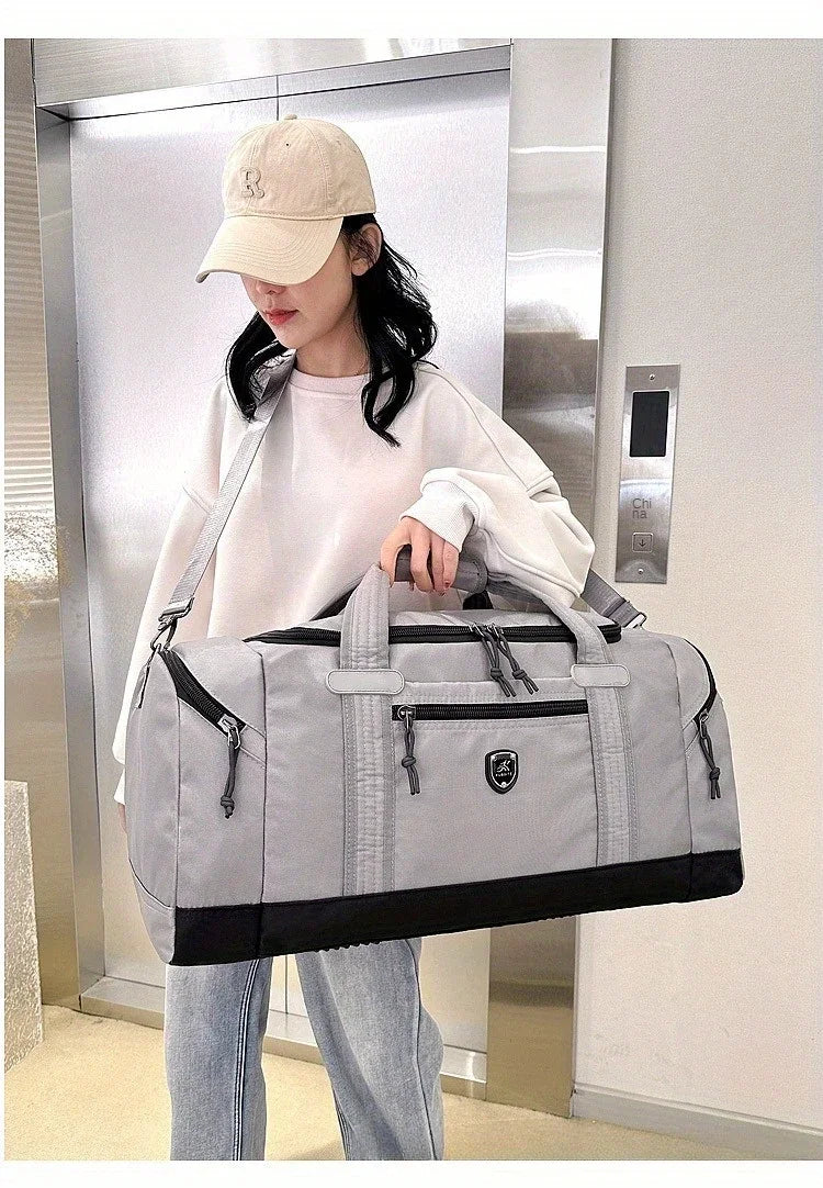 Travel Bag Weekender Duffle With Multiple Compartments For Outdoor Adventures