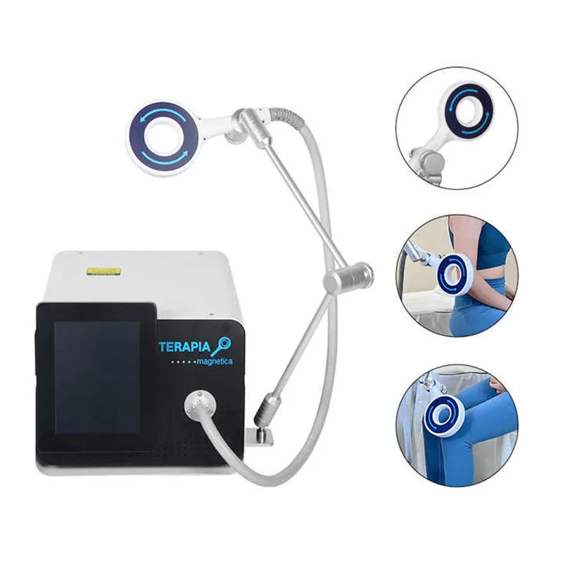 Taixl Noninvasive Magnetic Therapy Massage Device For Muscle Pain Relief With Adjustable 0.01 Hz To 100 Hz Frequencies