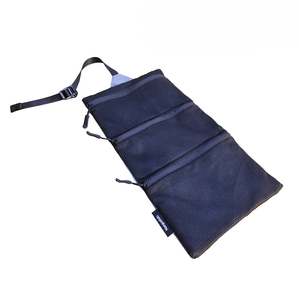 Dyneema Ultralight Hanging Toiletry Bag Three Compartment Waterproof Organizer