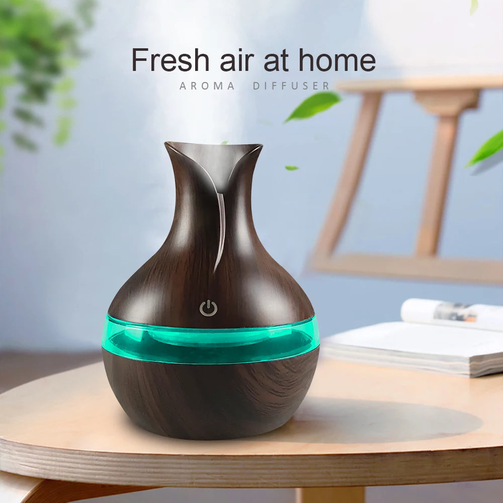 Miflame Desktop Touch USB Humidifier With Aromatherapy Oils