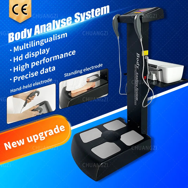 MYOSLIM Handheld Body Composition Analyzer With Printer For Gyms
