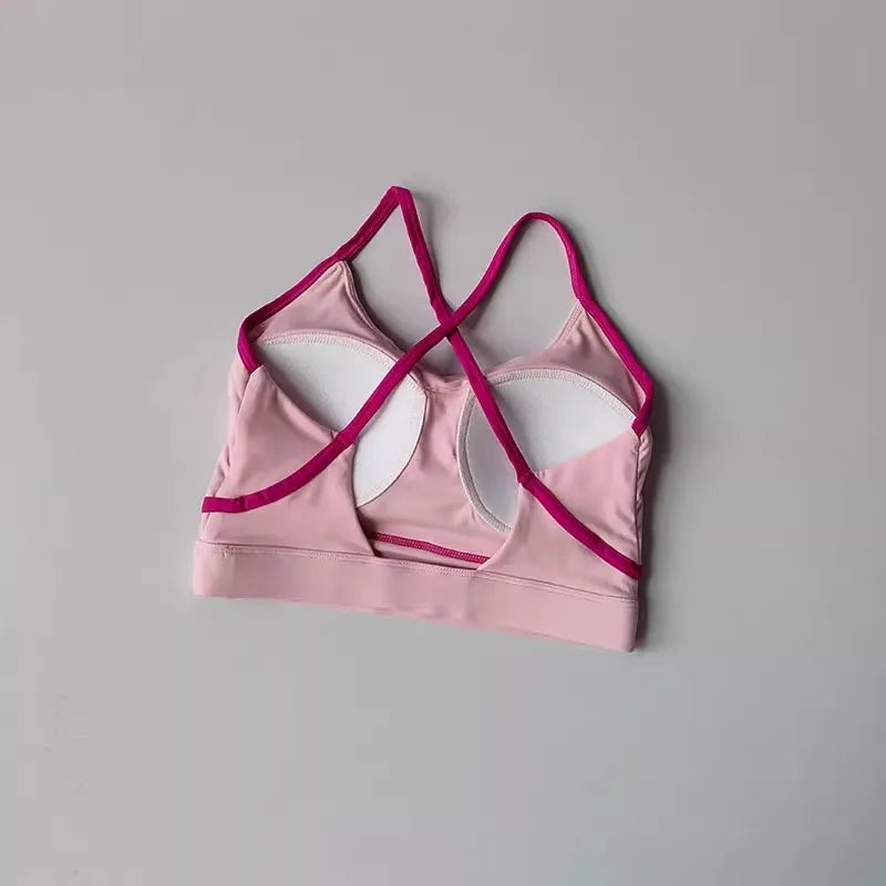 Women Yoga Set 2 Piece High Waist Leggings Sports Bra Gym Outfit