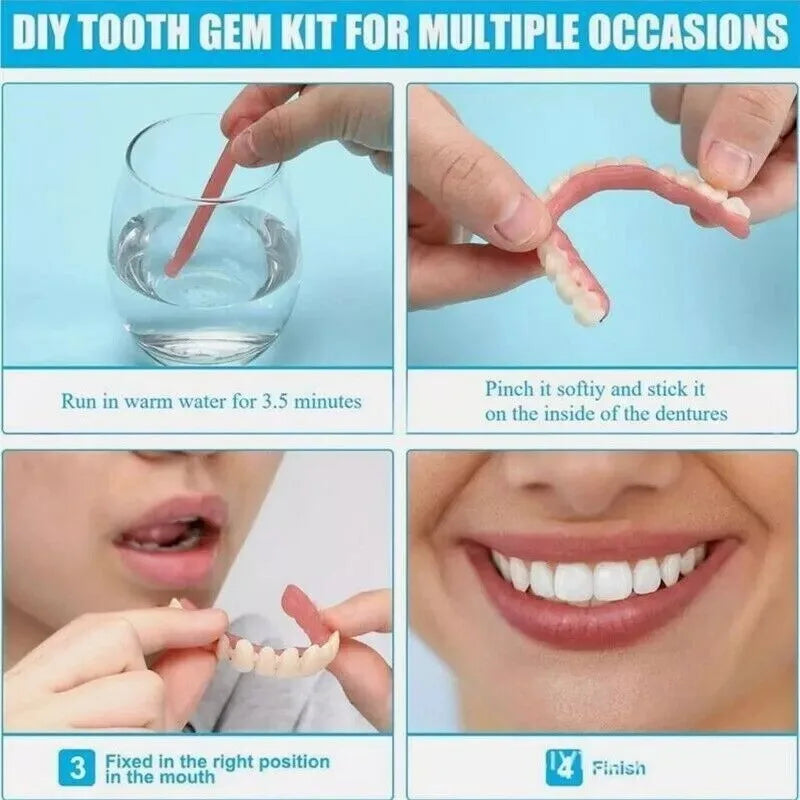 DIY Resin Denture Repair Kit For False Teeth Dental Restoration