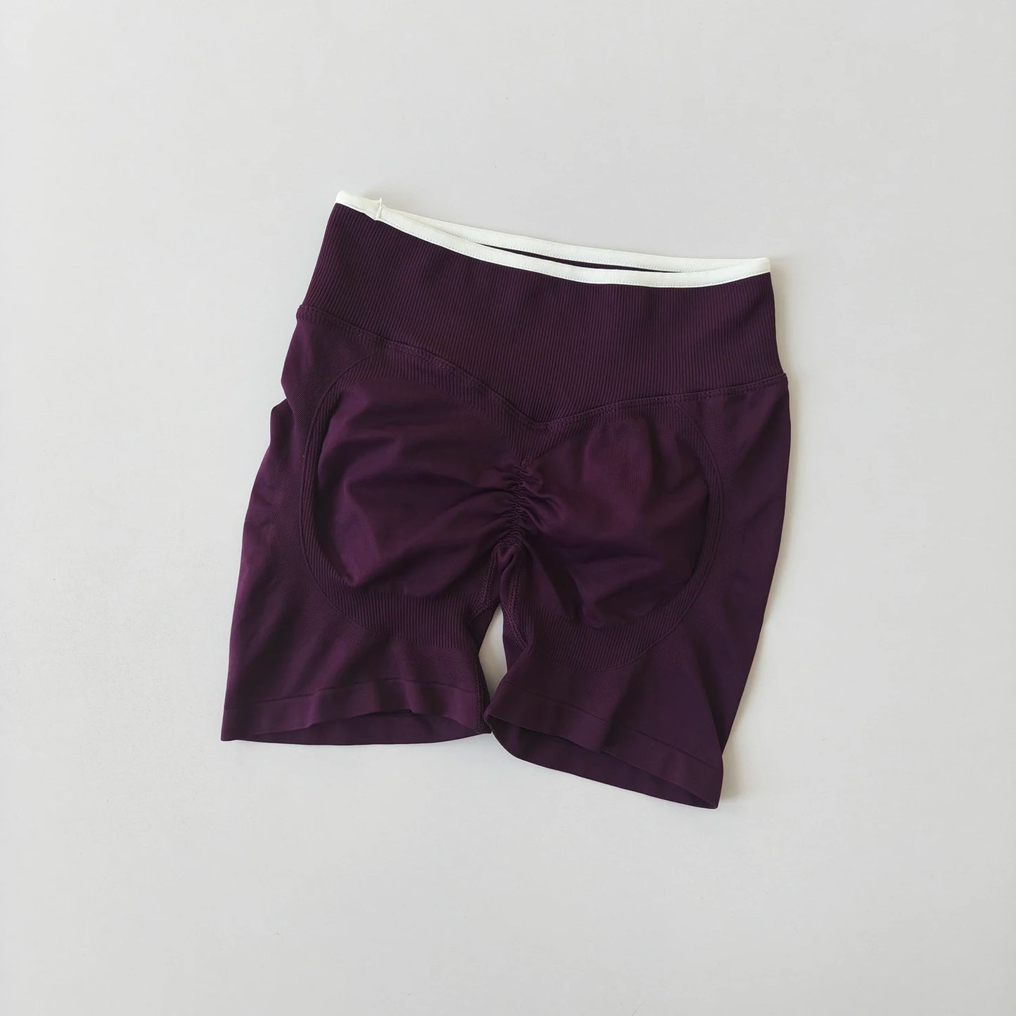 Women's High Waist Seamless Yoga Shorts For Gym And Running