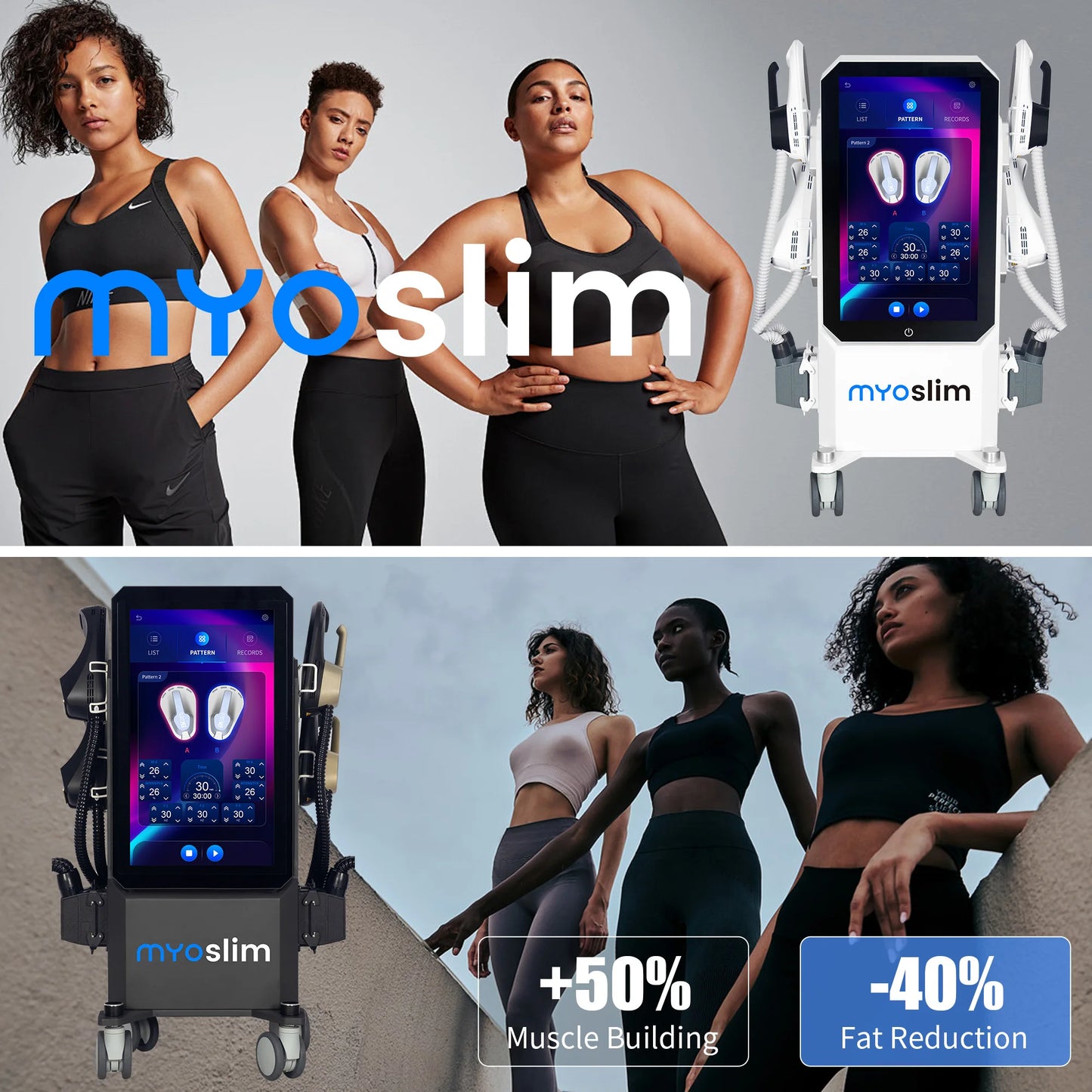EMS Sculpt Machine 6500W 15T RF Slimming And Stimulation