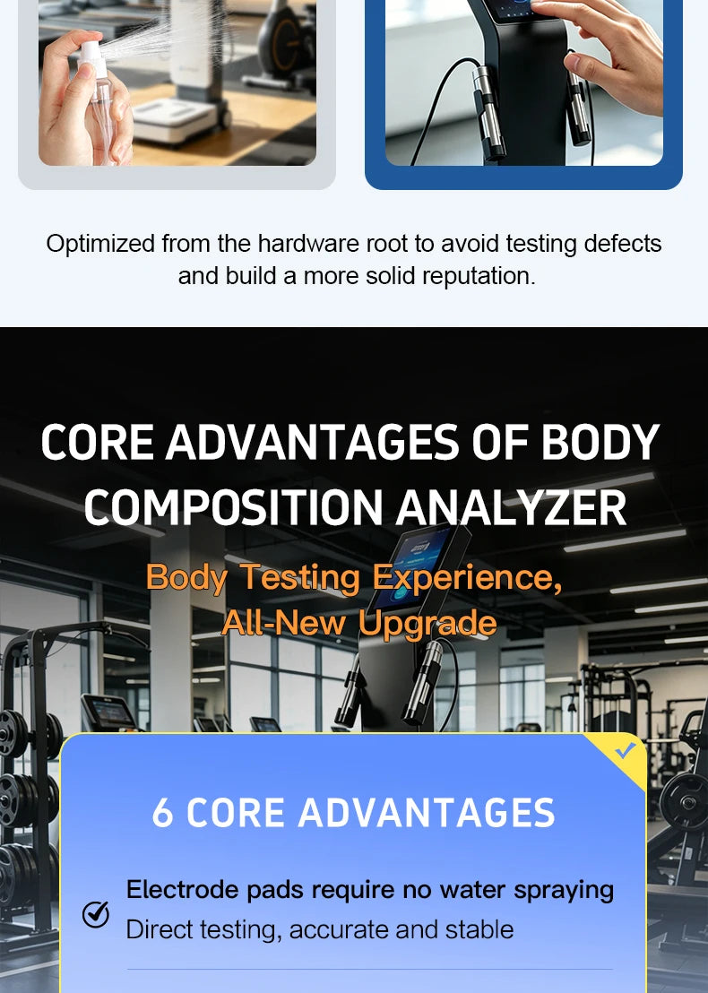 BOMP 3D Smart Scale Body Mass Scanner Analyzer For Fitness
