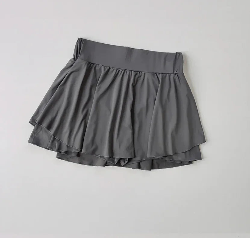 Sports Women's Running Skirt Quick Dry Breathable For Yoga Tennis