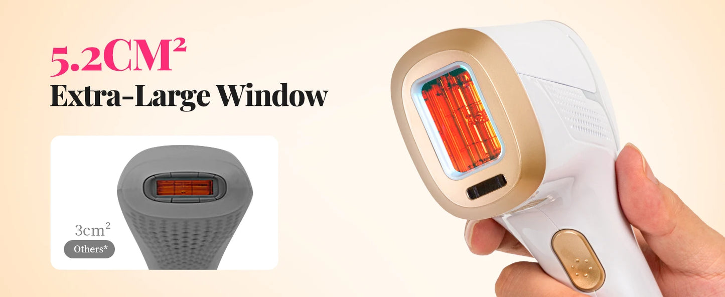 Totmizby IPL Laser Hair Removal Epilator For Body And Face