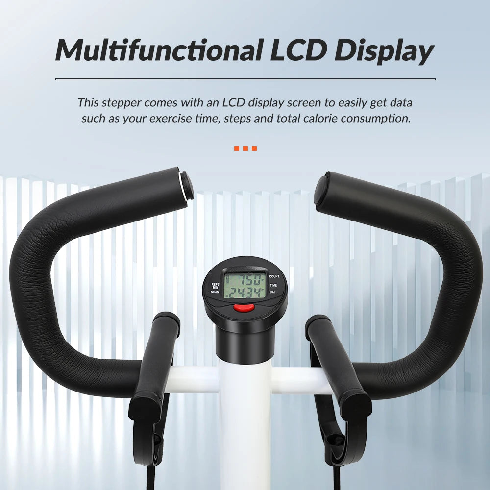 NON Exercise Stepper With LCD Monitor For Home Gym Cardio