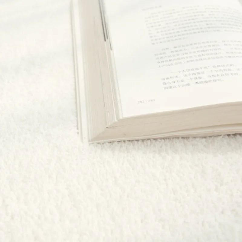 European Style Plush Round Rug for Living Room Bedroom