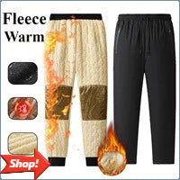 Men's Warm Compression Leggings For Running And Training