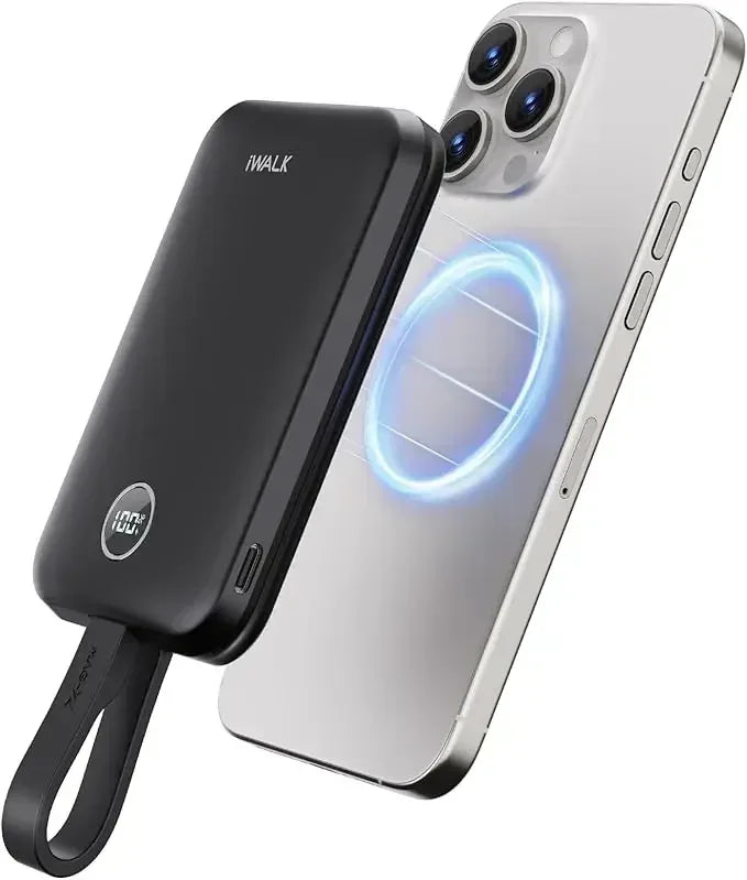 iWALK 10000mAh Wireless Power Bank 30W Fast Charging USB C