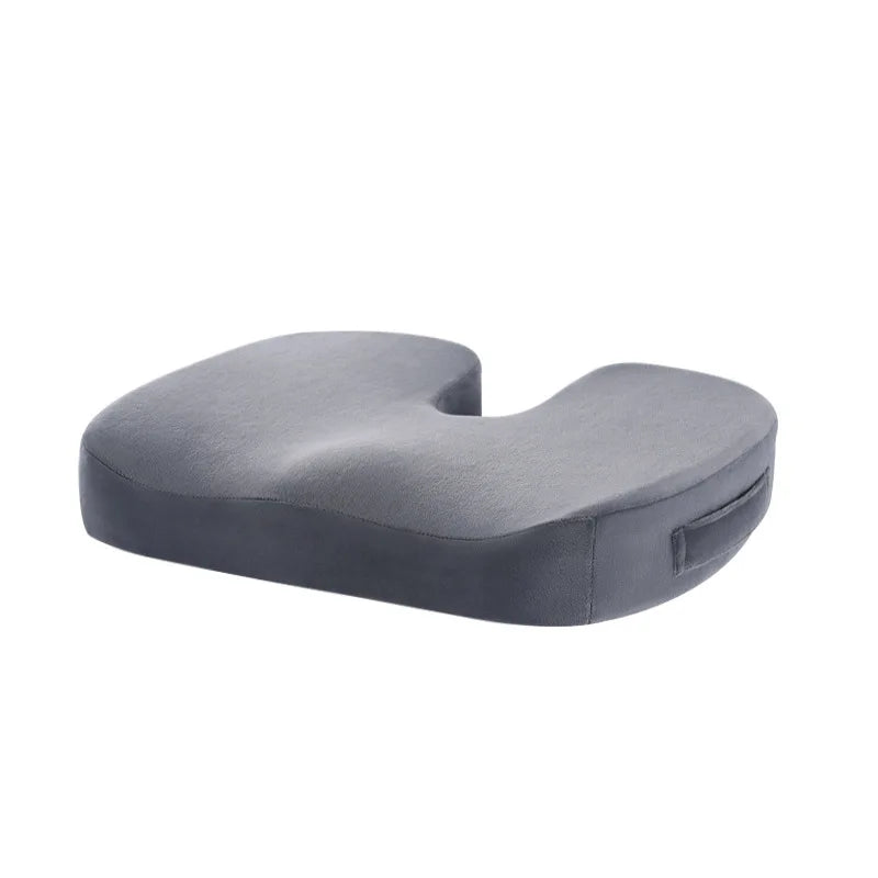 Gel Memory Foam Seat Cushion Non Slip Orthopedic Coccyx Relief Pad