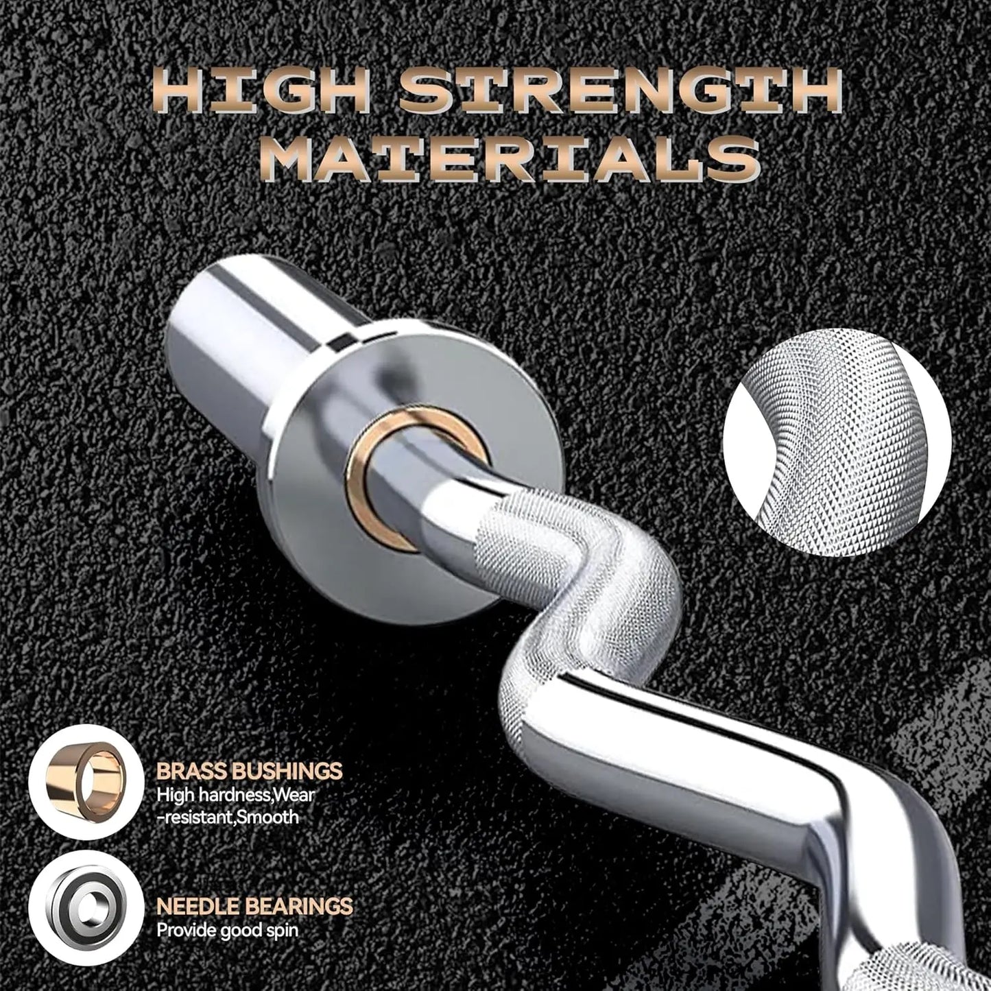 Twister CK EZ Curl Bar For Weightlifting And Powerlifting