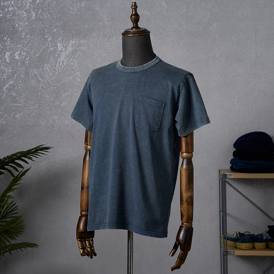 Akkad Kuti Men Heavyweight Cotton Casual Crew Neck Tshirt