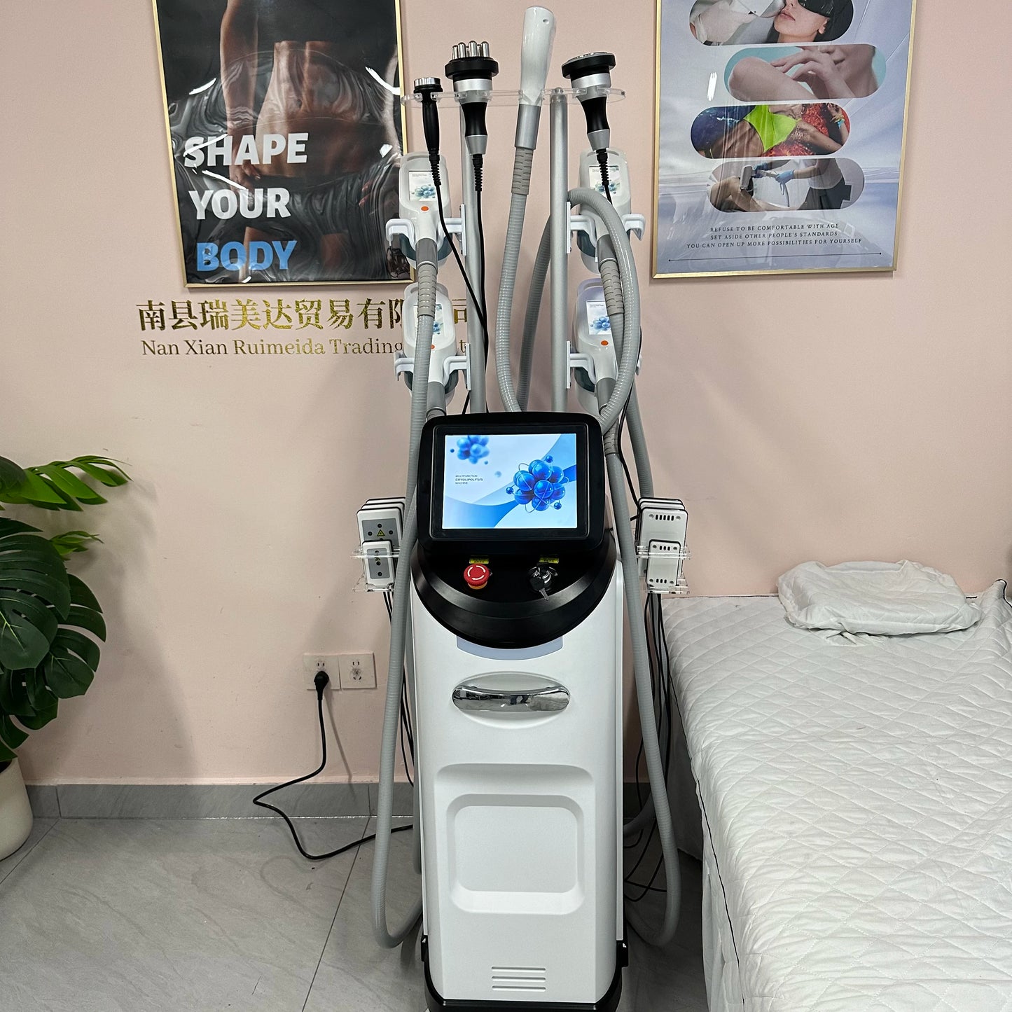 MYOSLIM 360 Degree Cooling Sculpting System For Body Slimming And Fat Freezing