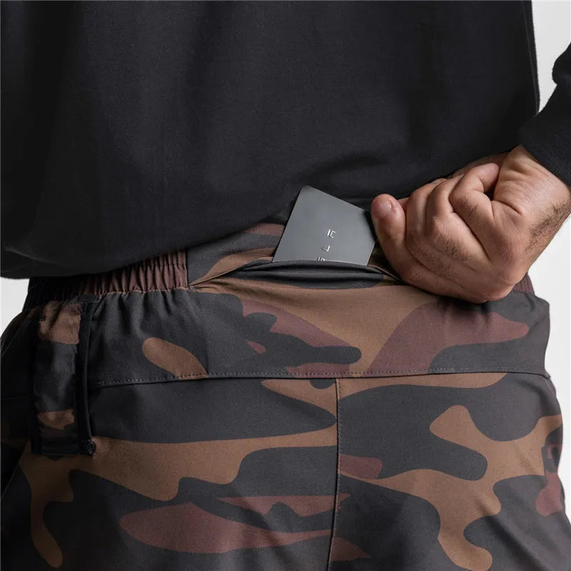 GENDAWAY Men's Running Shorts Quick Dry Gym Joggers