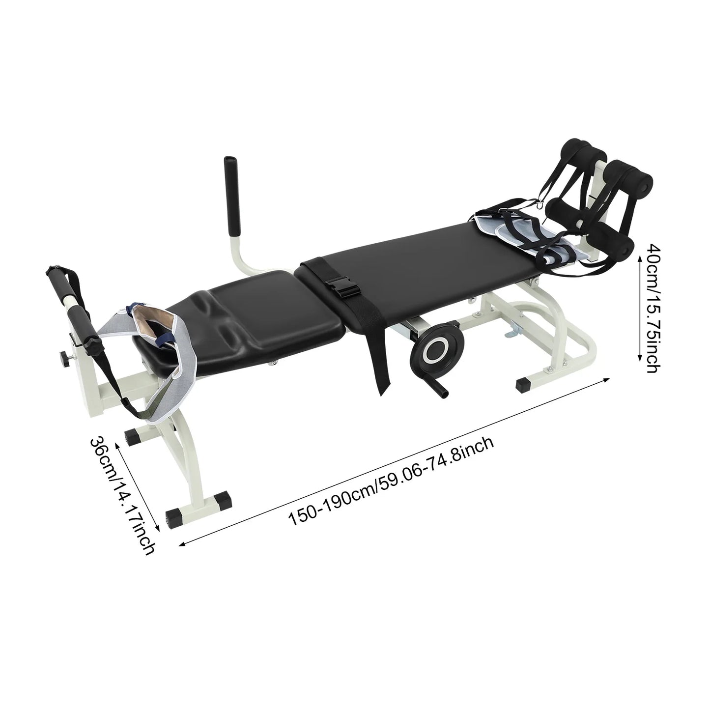 Back Stretch Bench Multifunctional Cervical Traction Device For Home Use