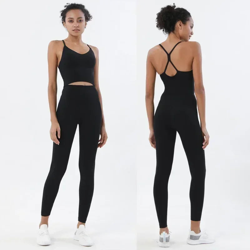 Amego Choice Naked Feeling Sports Bra and Leggings Set
