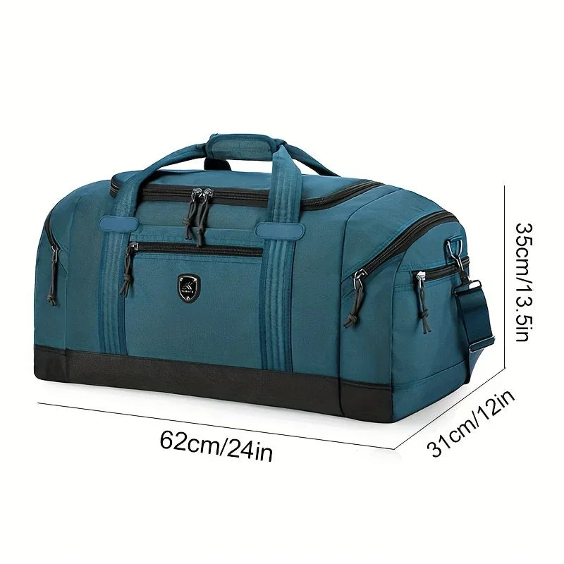 Travel Bag Weekender Duffle With Multiple Compartments For Outdoor Adventures