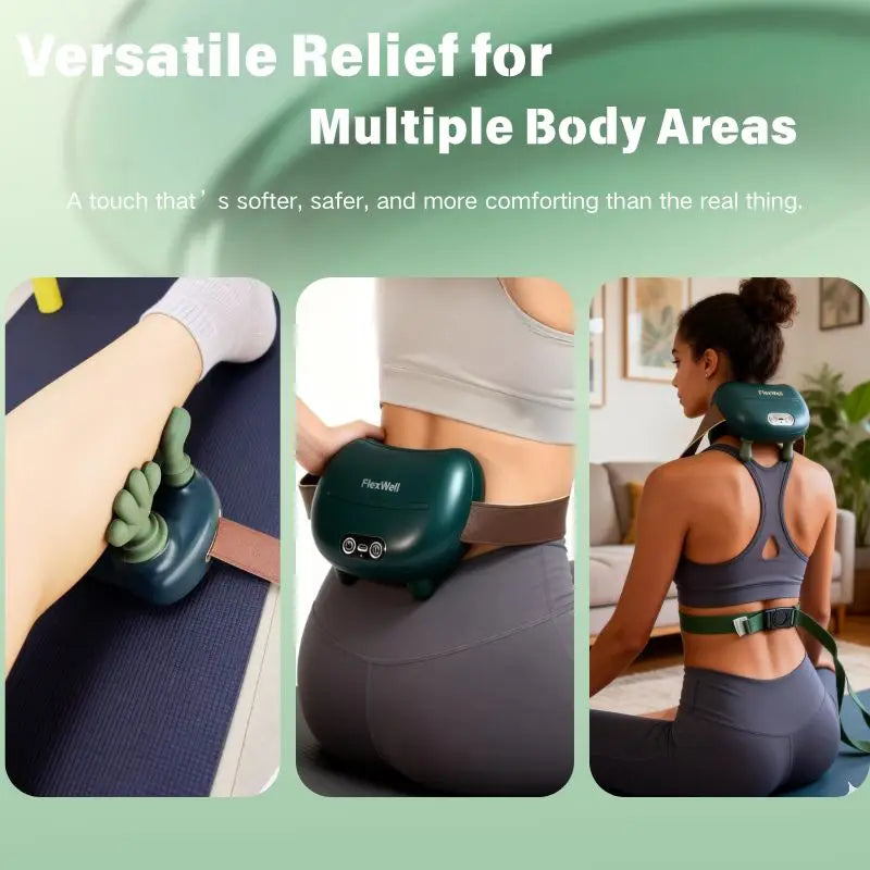 Neck and Shoulder Massager With Kneading Heat Therapy