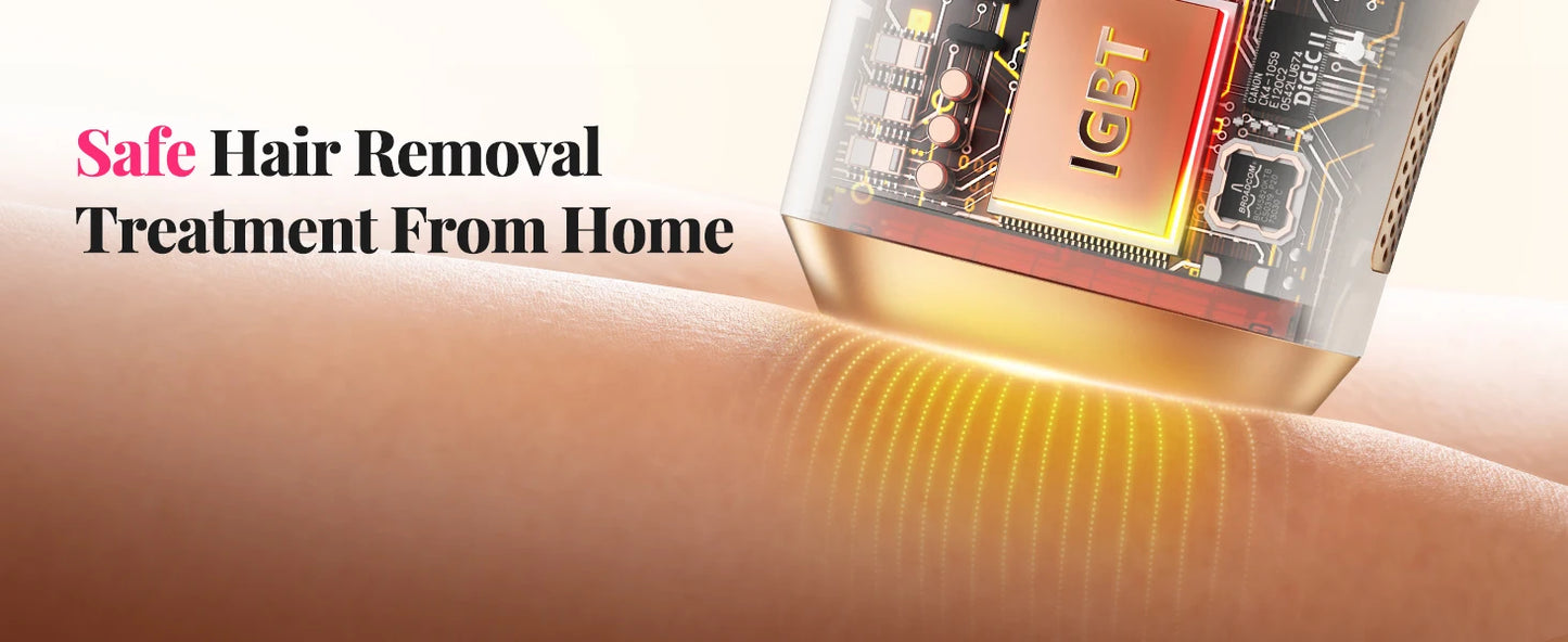 Totmizby IPL Laser Hair Removal Epilator For Body And Face