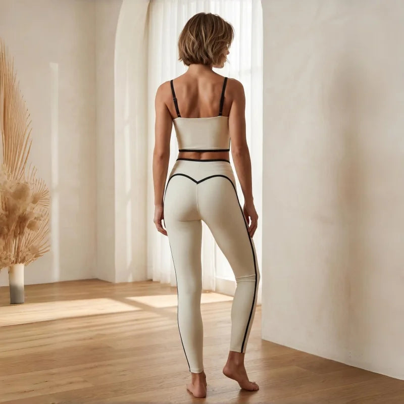 Mermaid Curve Luxury Alosoft Style Yoga Set 2 Piece