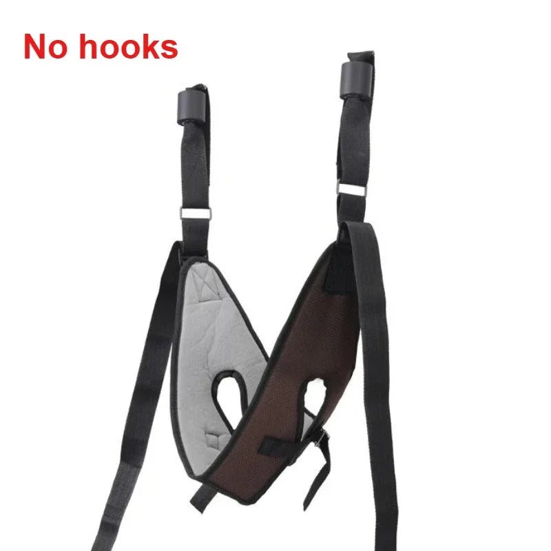 Cervical Traction Neck Stretching Device With Suspension Belt For At Home Therapy And Posture Support