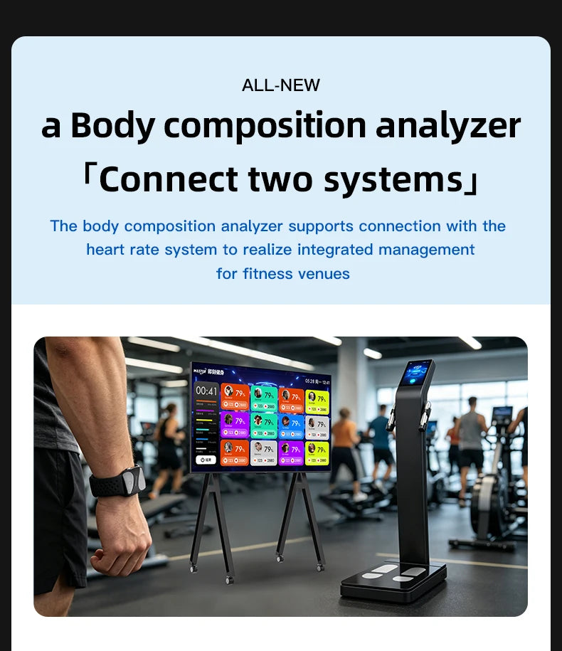 BOMP 3D Smart Scale Body Mass Scanner Analyzer For Fitness