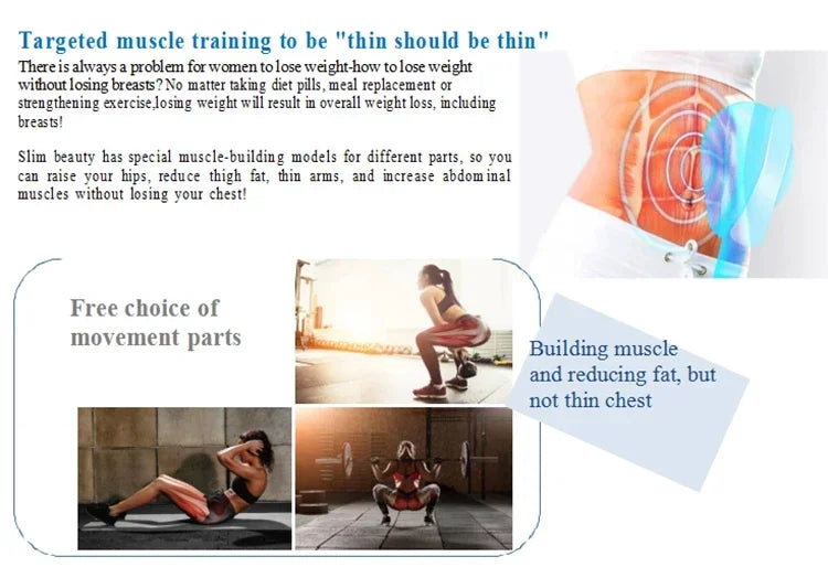Myoslim RF High Intensity Electromagnetic Body Sculpting Machine