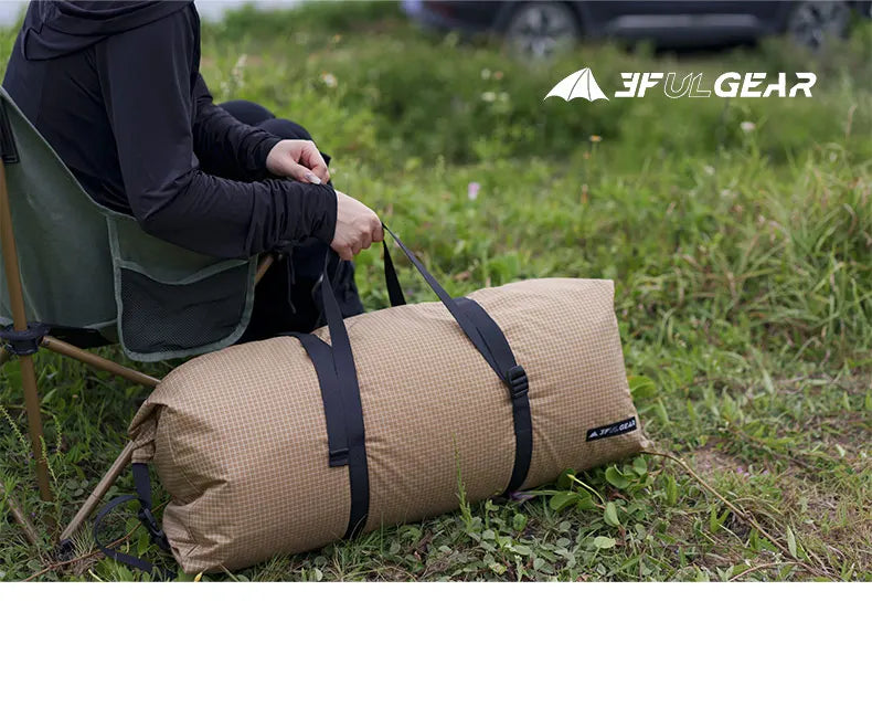 Outdoor Camping Storage Duffel Bag 210D Oxford Waterproof Large Capacity