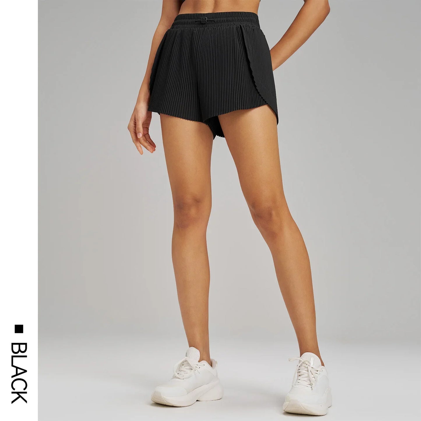 Sports Outdoor Yoga Shorts Skirt Set Breathable Quick Dry