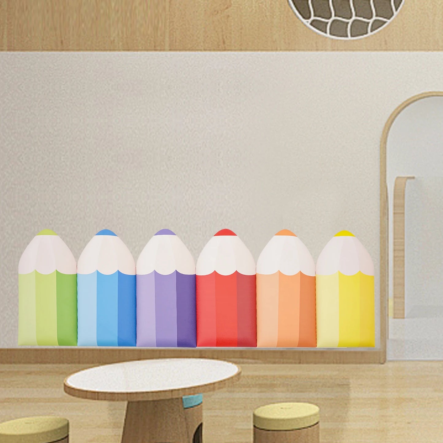Pencil Wall Padding For Kids Self Adhesive Anti Collision Decor