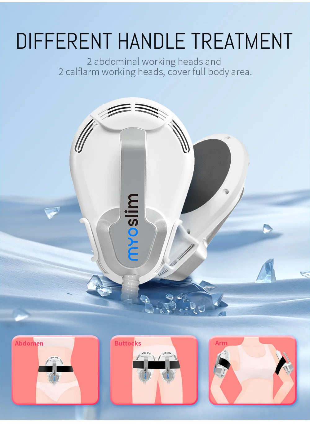EMS NEO 15 Tesla RF Professional Body Sculpt 6500W Myosilm Muscle Stimulator