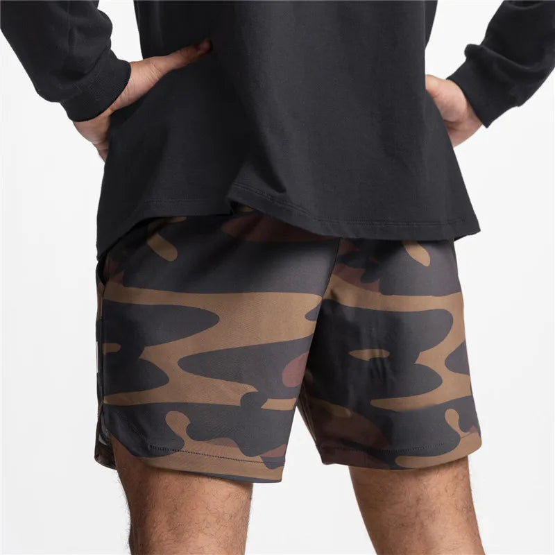 GENDAWAY Men's Running Shorts Quick Dry Gym Joggers