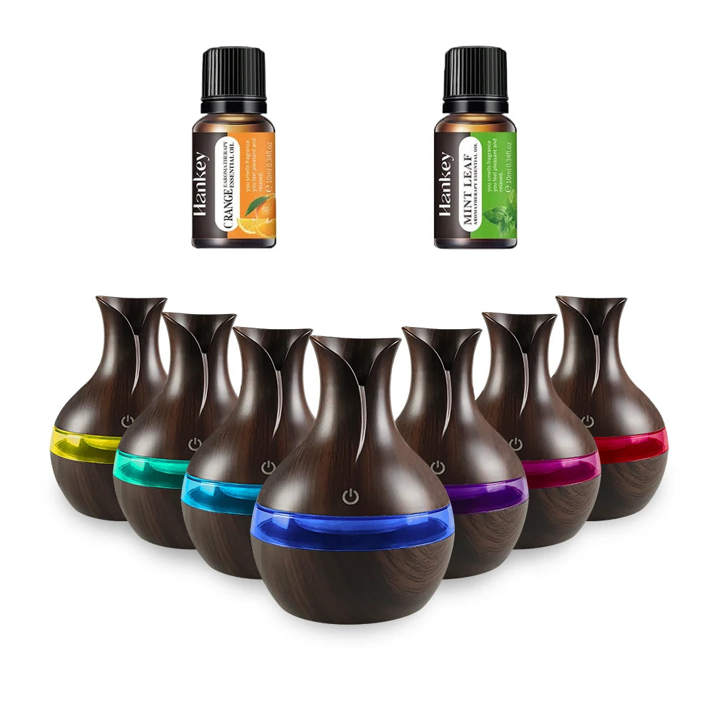 Miflame USB Desktop Humidifier With Aromatherapy Oils Included