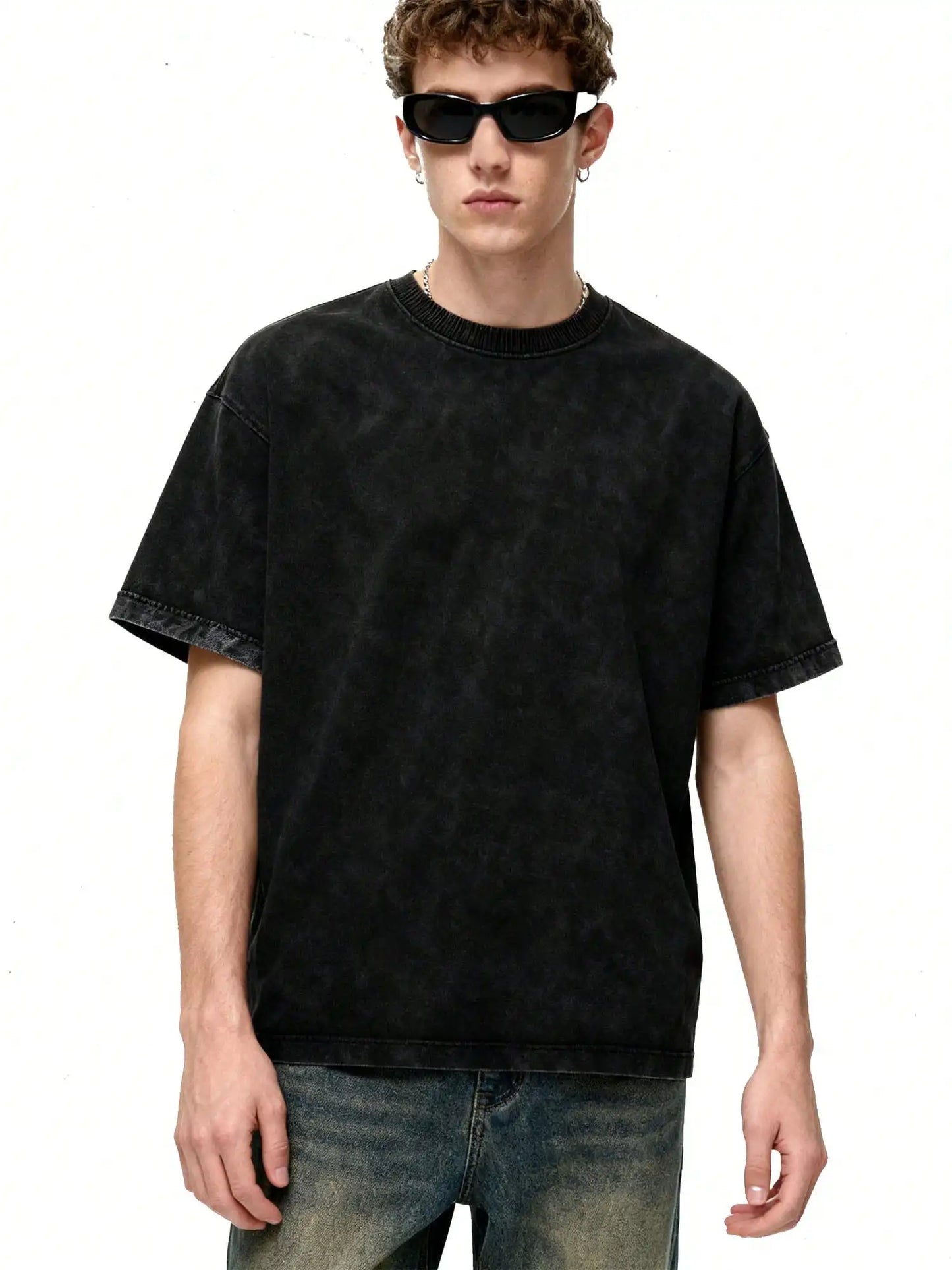 3 Pack Unisex Short Sleeve Cotton T Shirts Casual Streetwear