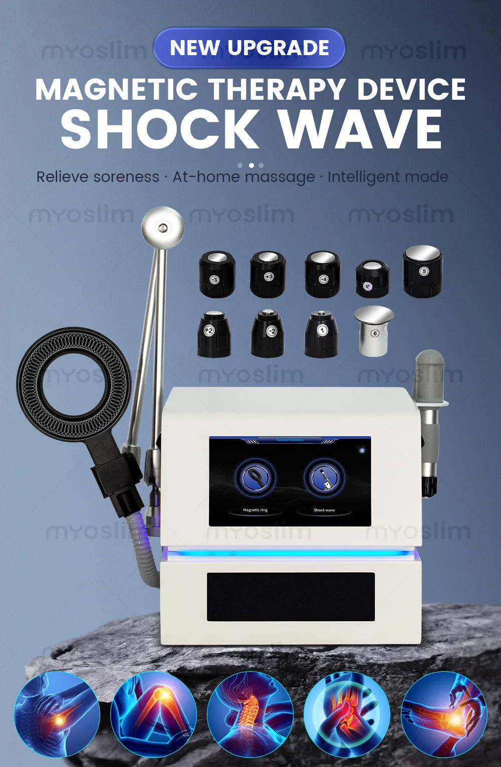 Portable PEMF Therapy Device For Pain Relief And Injury Recovery