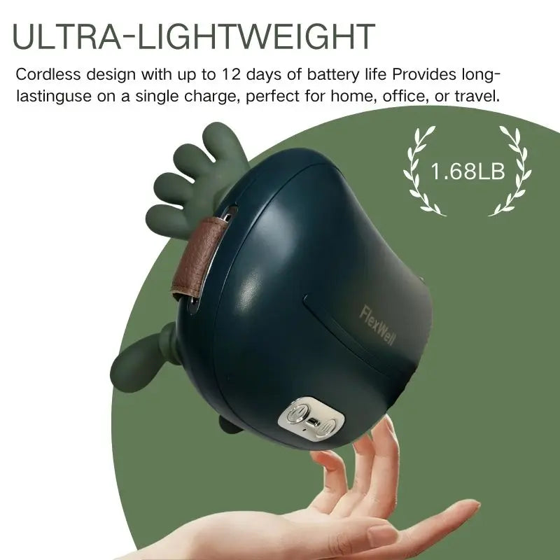 Neck and Shoulder Massager With Kneading Heat Therapy