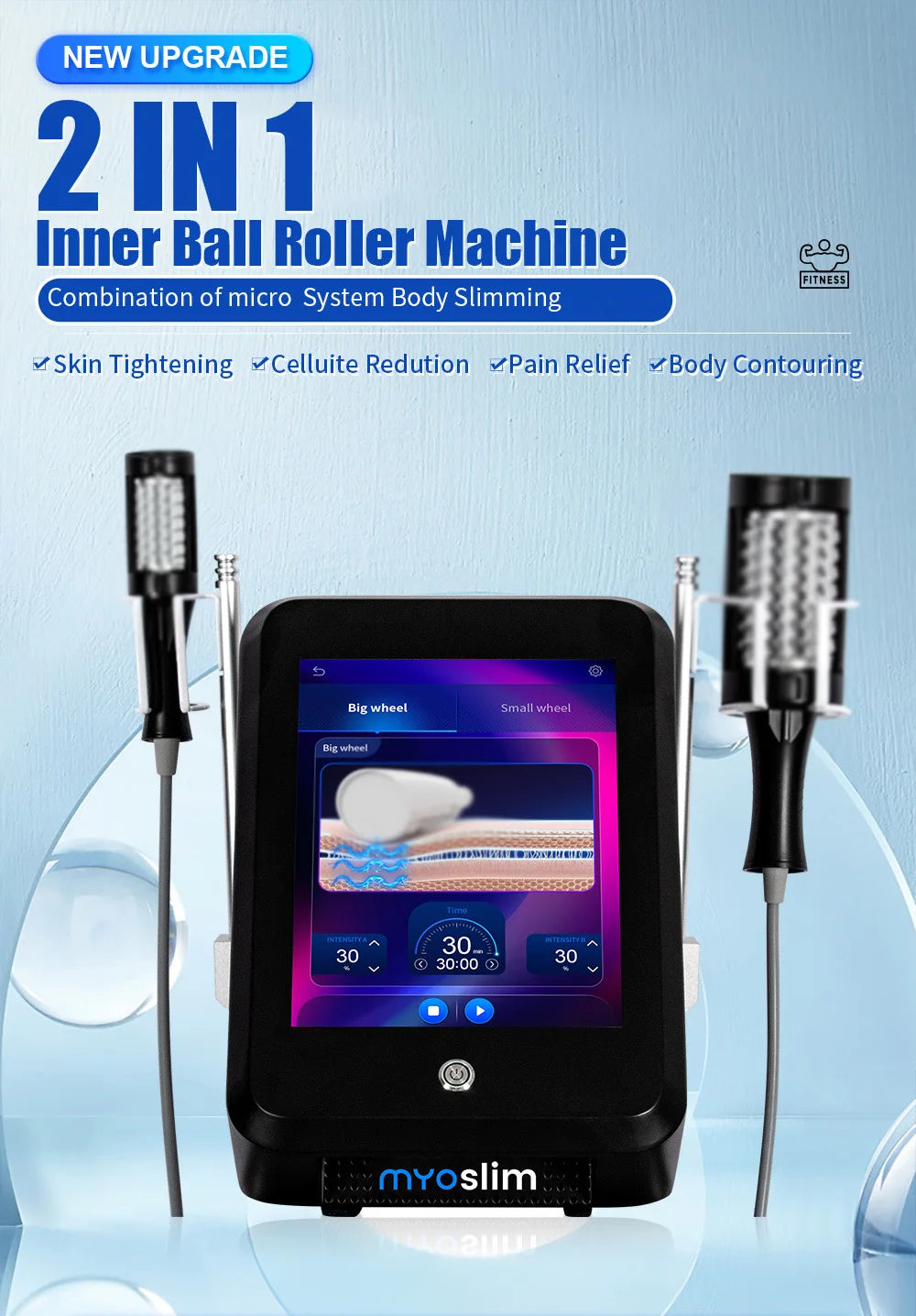 EMSZERO 360 Rotating Inner Ball Roller Massager For Body Sculpting