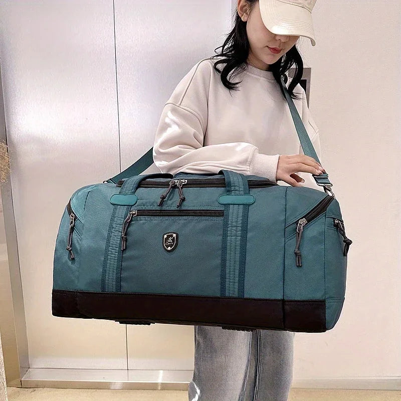 Travel Bag Weekender Duffle With Multiple Compartments For Outdoor Adventures