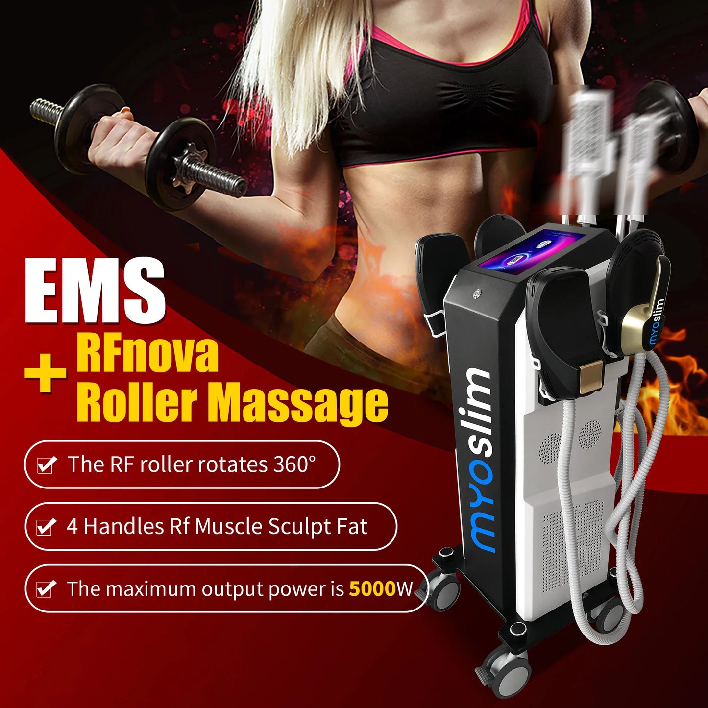 TAIXL MYOslim 6500W Sculpting Butt Lift Machine 2 In 1