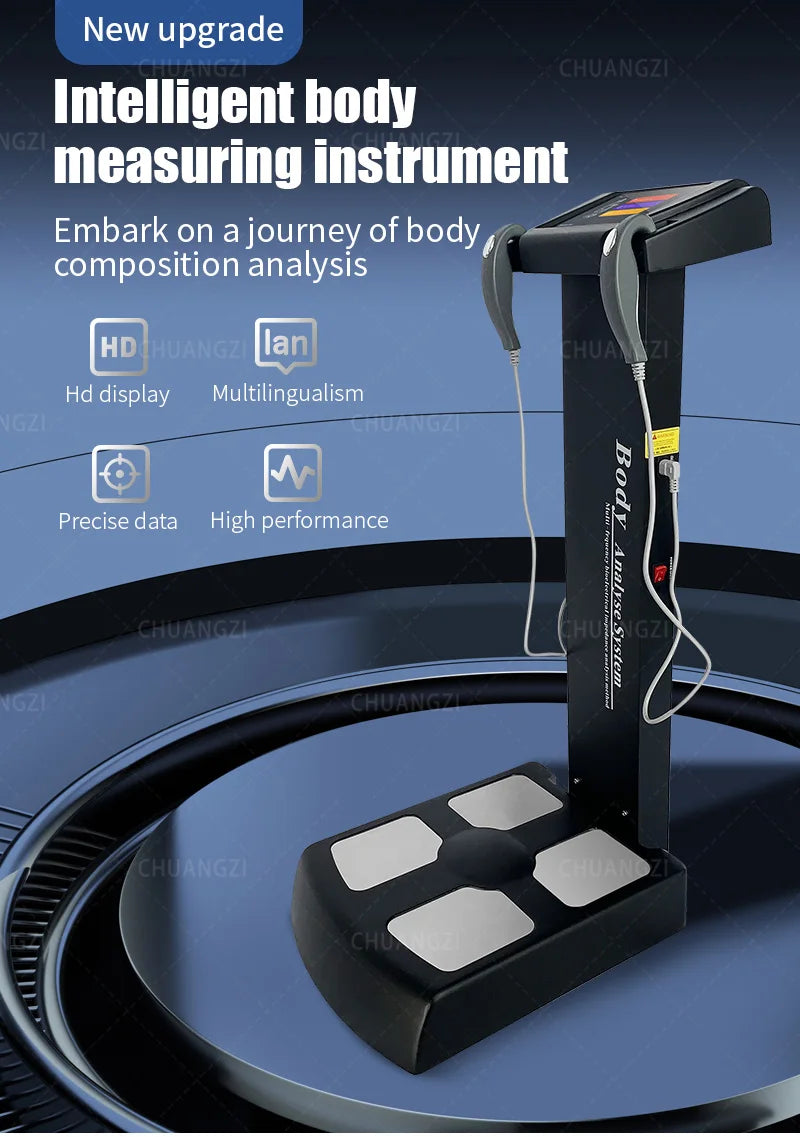 MYOSLIM Handheld Body Composition Analyzer With Printer For Gyms