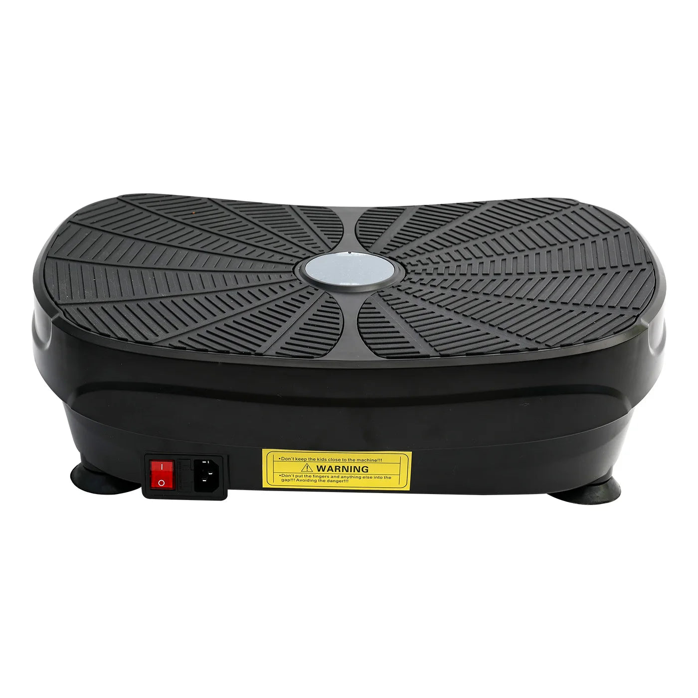 Vibration Plate Exercise Machine Portable Full Body Workout With Bands