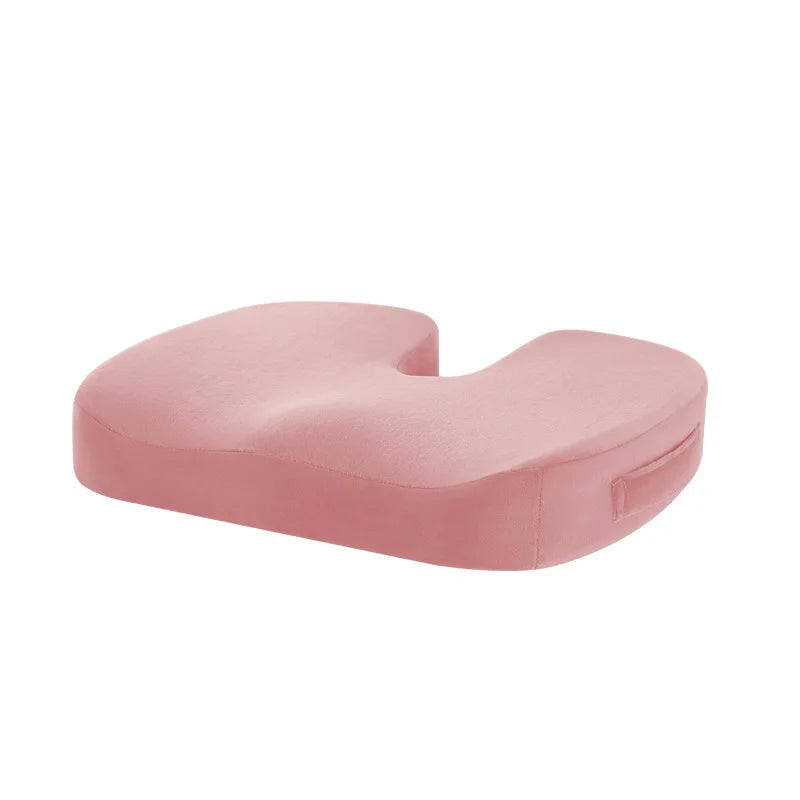 Gel Memory Foam Seat Cushion Non Slip Orthopedic Coccyx Relief Pad