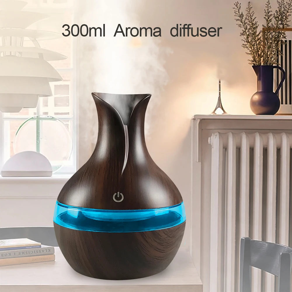Miflame Desktop Touch USB Humidifier With Aromatherapy Oils