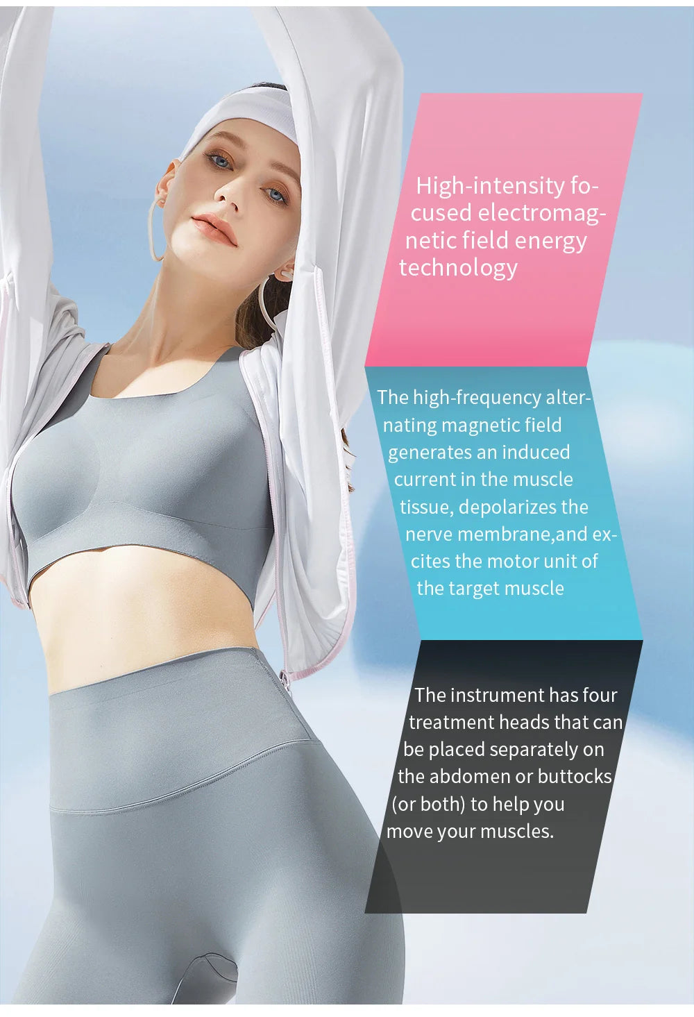 MYOSLIM 6500W EMS Muscle Builder And Fat Reducer Advanced Technology